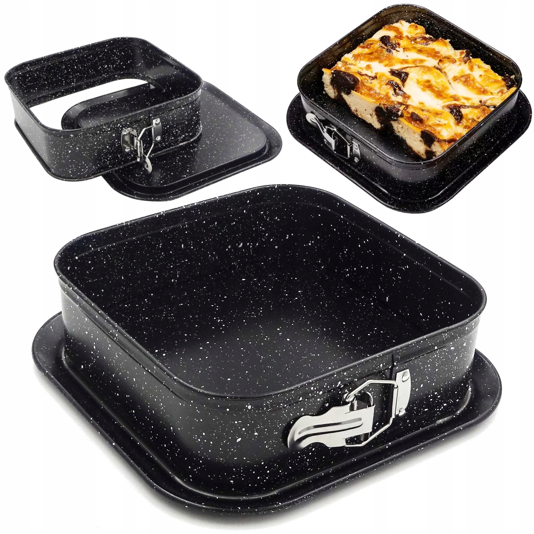 TORTOWNICA BLACHA FORMA DO PIECZENIA KWADRATOWA