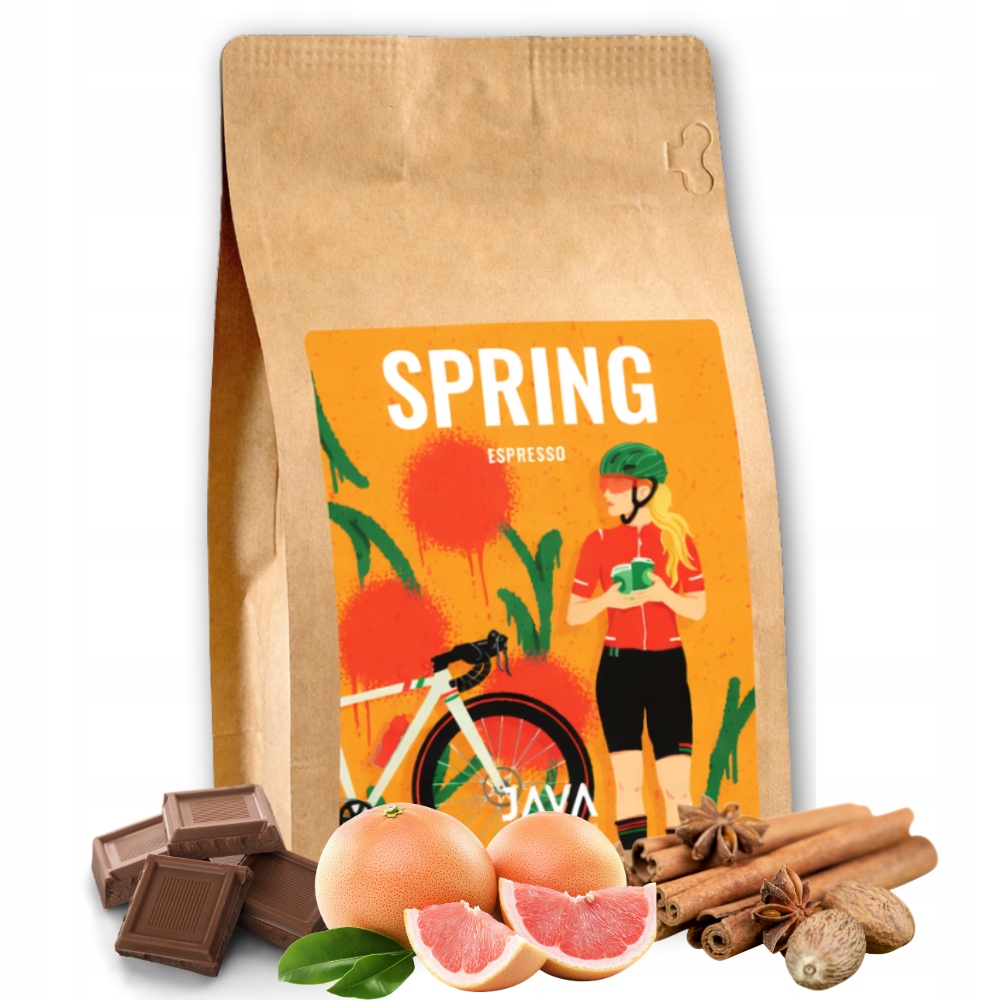 Káva zrnková Specialty Spring Espresso 500 g čerstvá Arabica do kávovaru