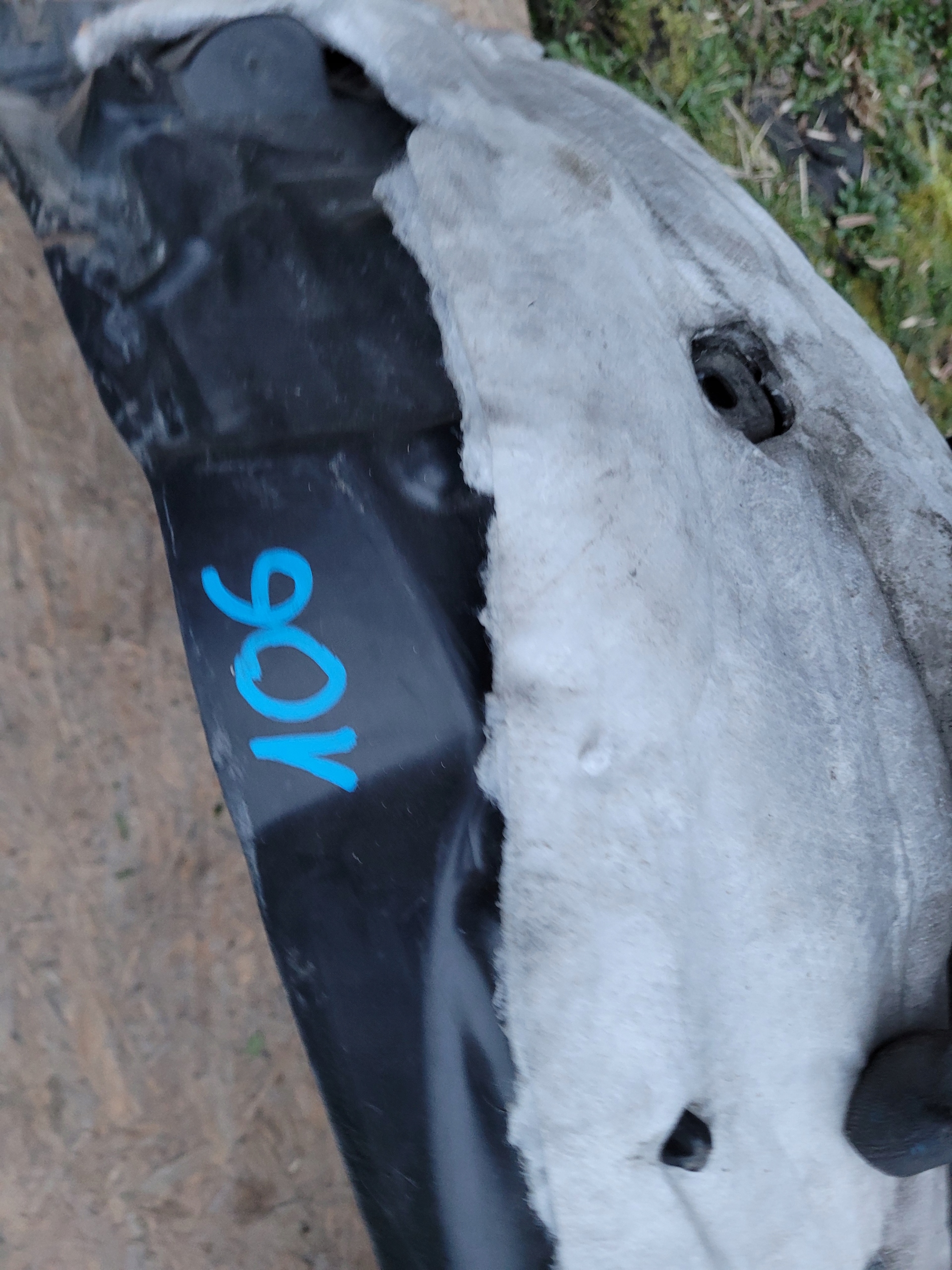mudguard front front left PEUGEOT 208 II 2
