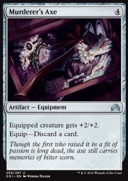 Murderer's Axe Shadows over Innistrad