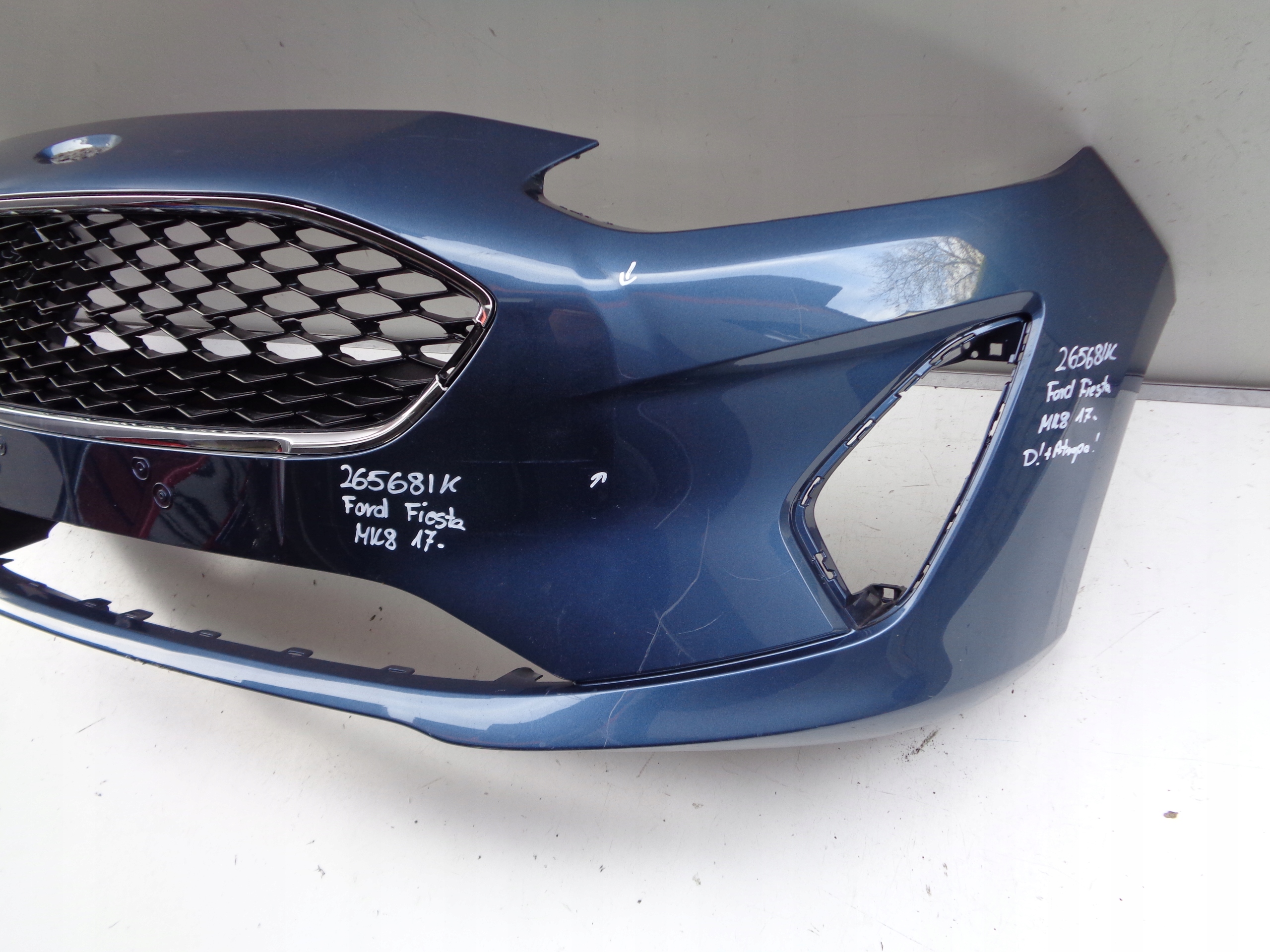 front bumper FORD FIESTA MK8 17- NR 26568