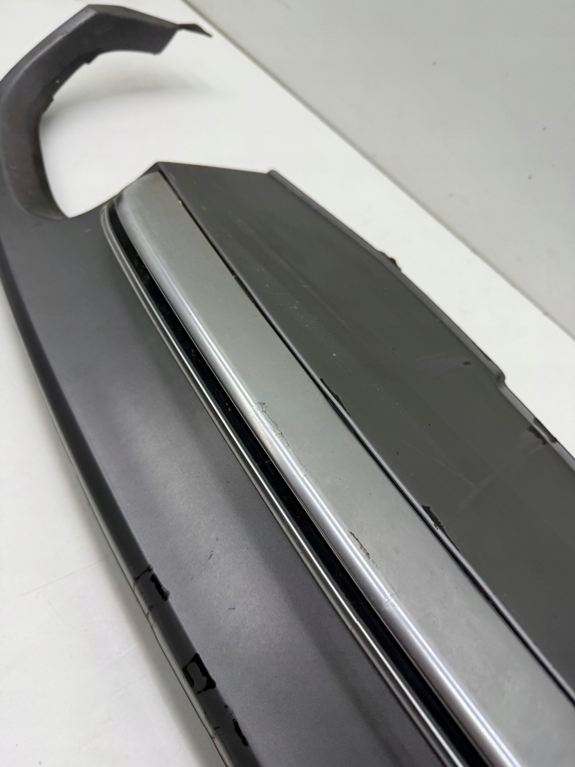 AUDI S6 A6 C7 accessories diffuser spoiler of a bumper rear part