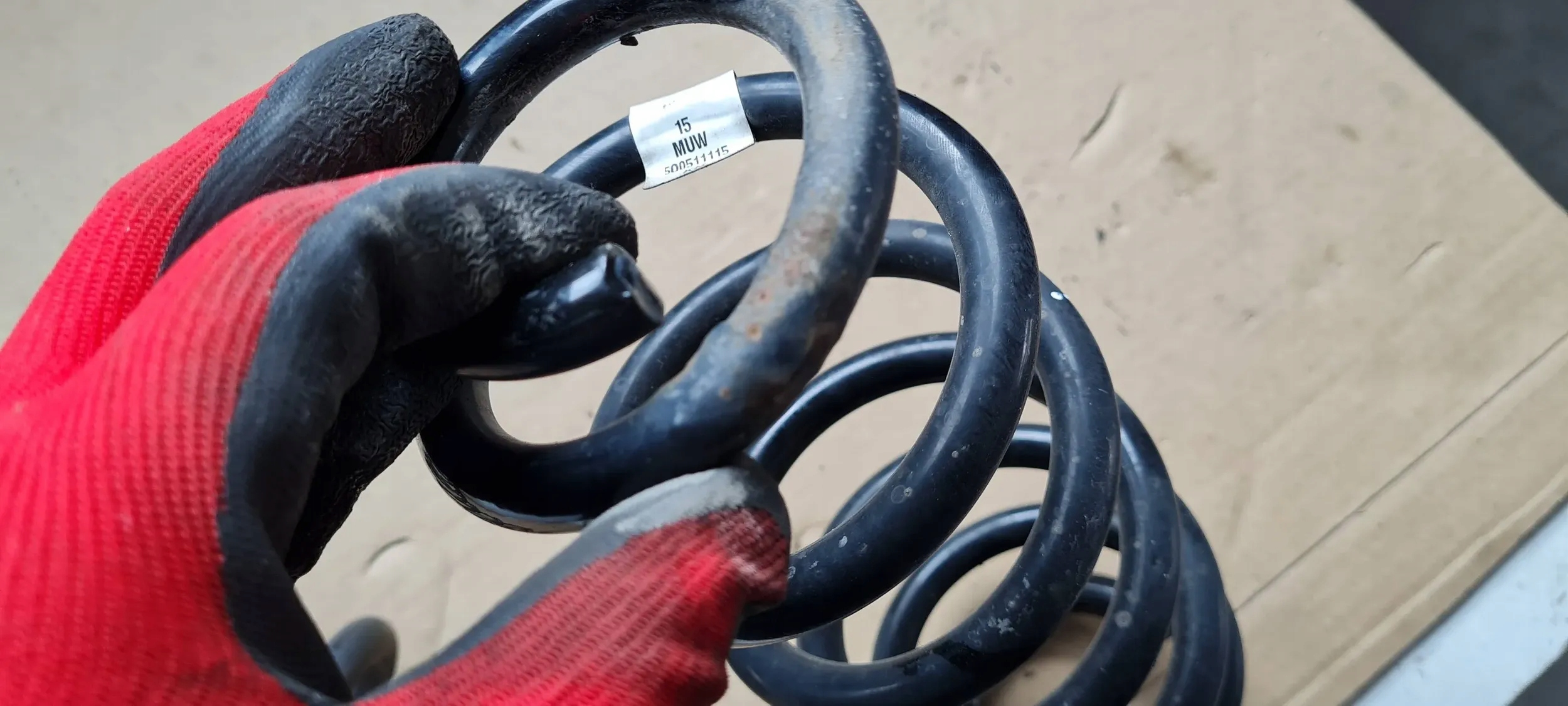 S3 8V sedan A3 spring springing left right rear part 2.0 TFSI 5Q0511115KH