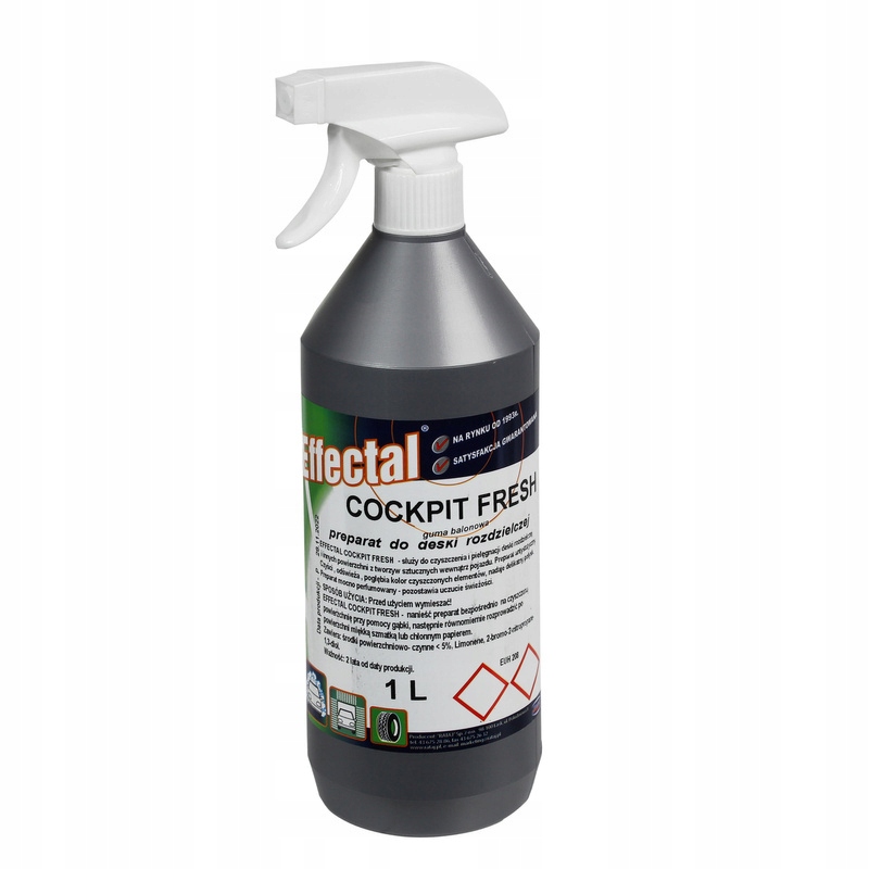 Środek do kokpitu Effectal Cockpit Fresh guma do żucia, z atomizerem 1kg