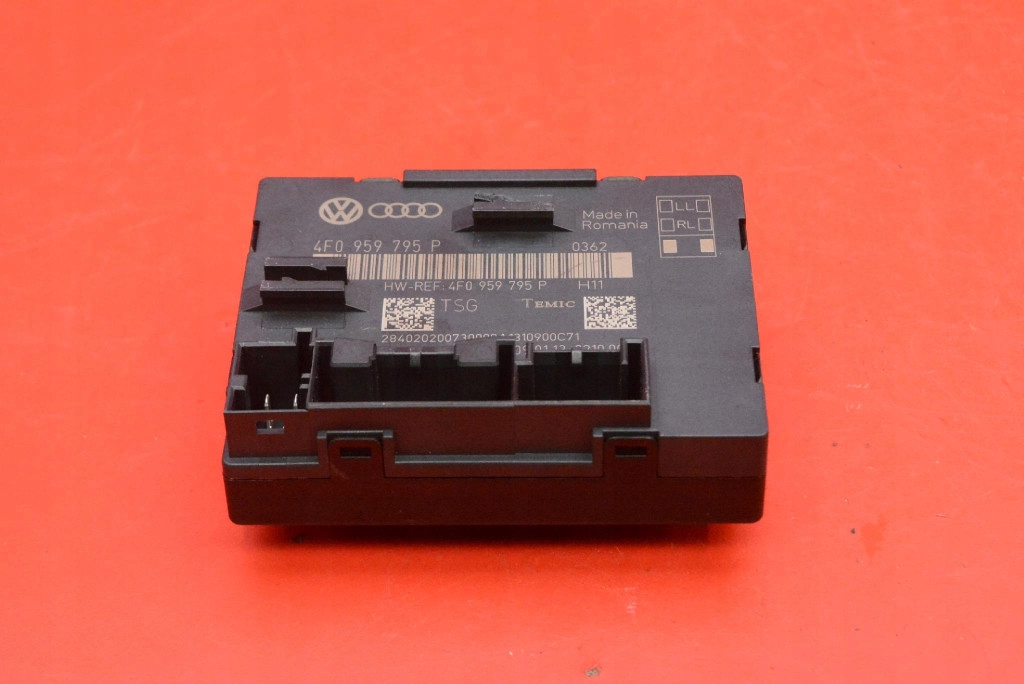 control unit module door left rear part 4F0959795P AUDI Q7 4L LIFT 08-15