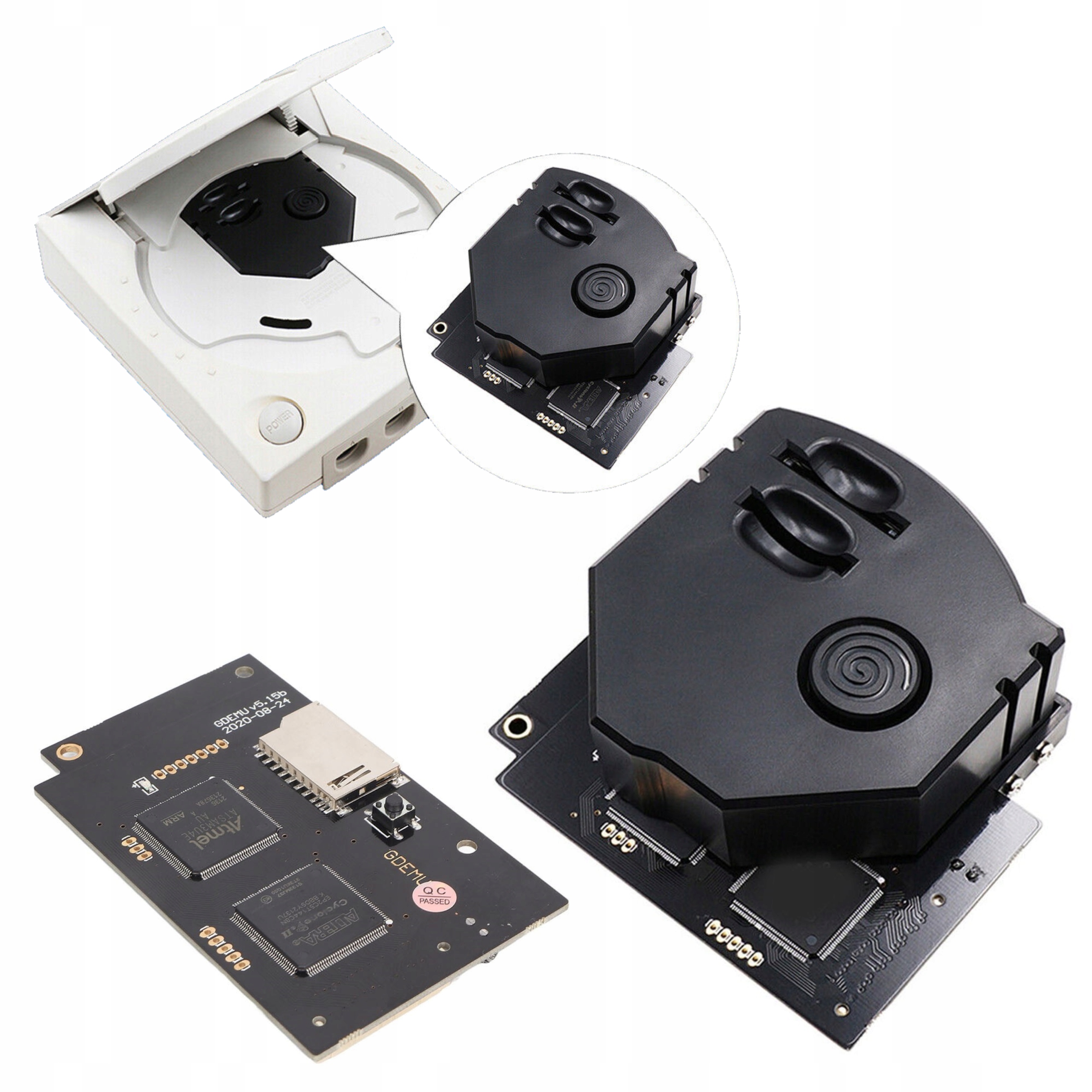 DREAMCAST WYMIANA NAPĘDU OPTYCZNEGO GDEMU ZESTAW