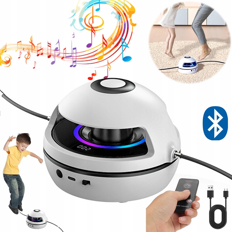 Inteligentní Švihadlo S Hračkou Bluetooth Pro Interakci 10 Rychlostí