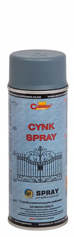 

Champion Farba cynkowa antykorozyjna 400ml aerozol