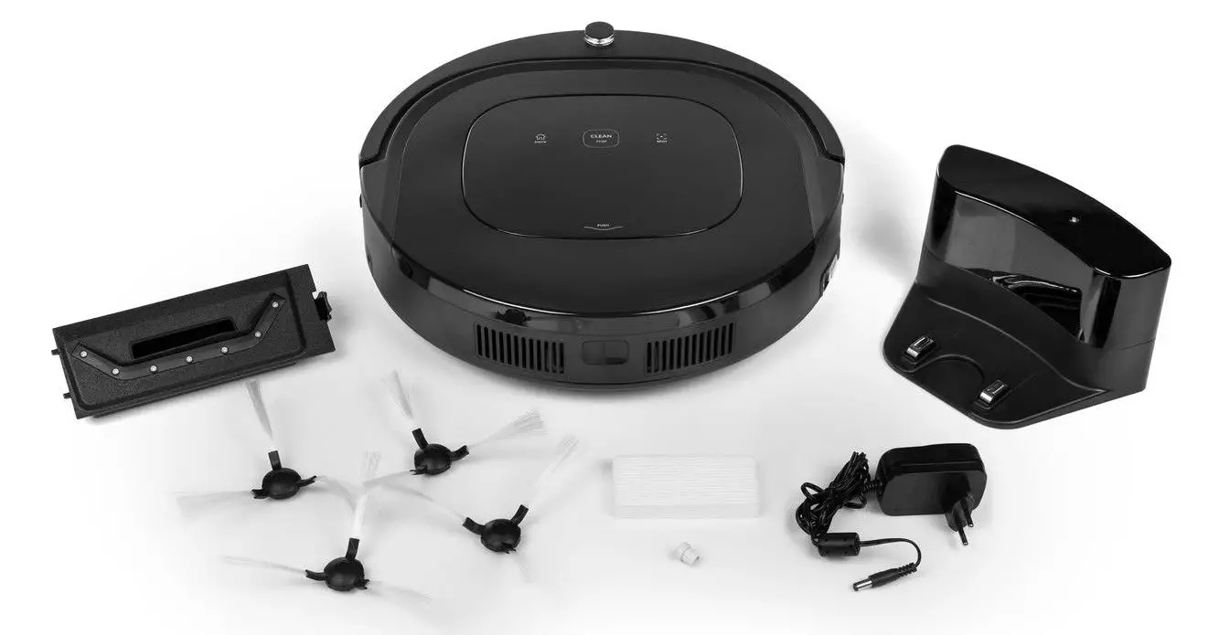 Deluxe Uklízecí robot Bezdrátový vysavač Vakuový Hepa mop Alexa Baza