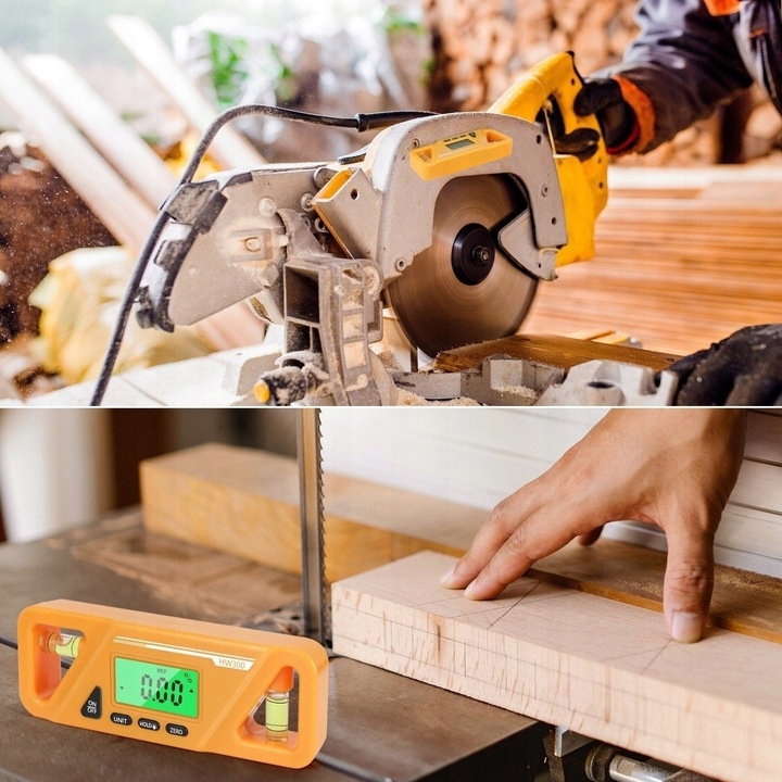 KIESZINKOWA POZIOMICA ELEKTRONICZNA CYFROWA LCD Marka Stabila