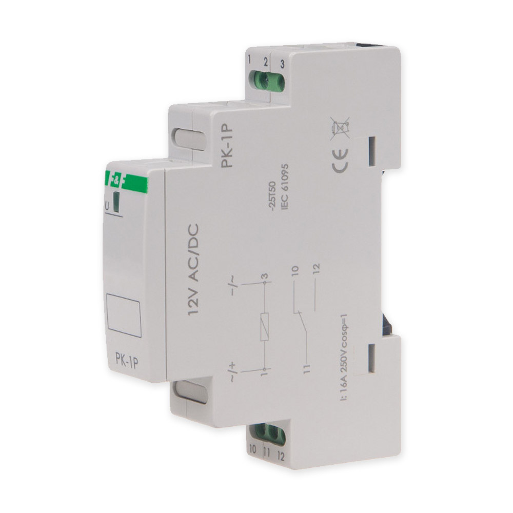 

F&f Przekaźnik elektromagnetyczny PK-1P 12V