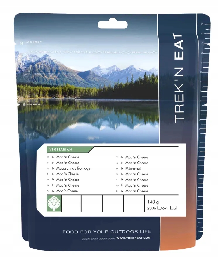 Potrawa liofilizowana Trek'n Eat Mac'n Cheese 140 g (420 g)