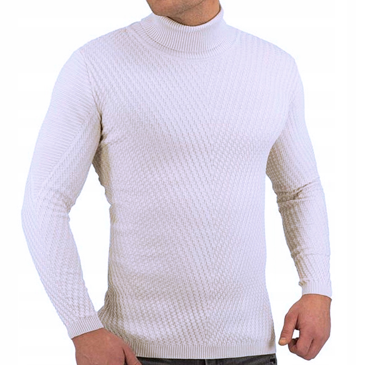 

Sweter Golf Męski Slim fit
