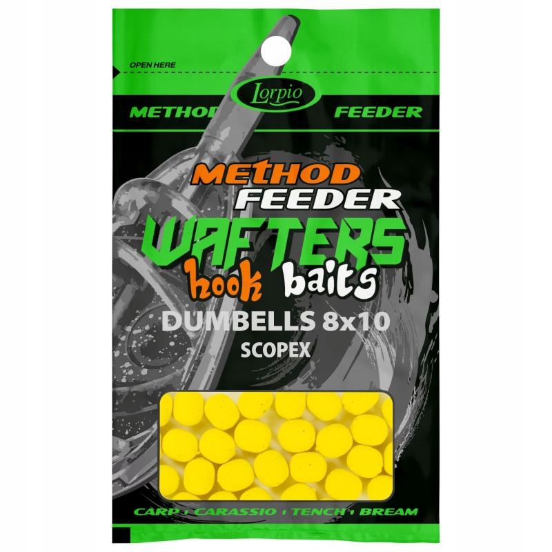 Waffters Lorpio Method Feeder 8X10MM Scopex