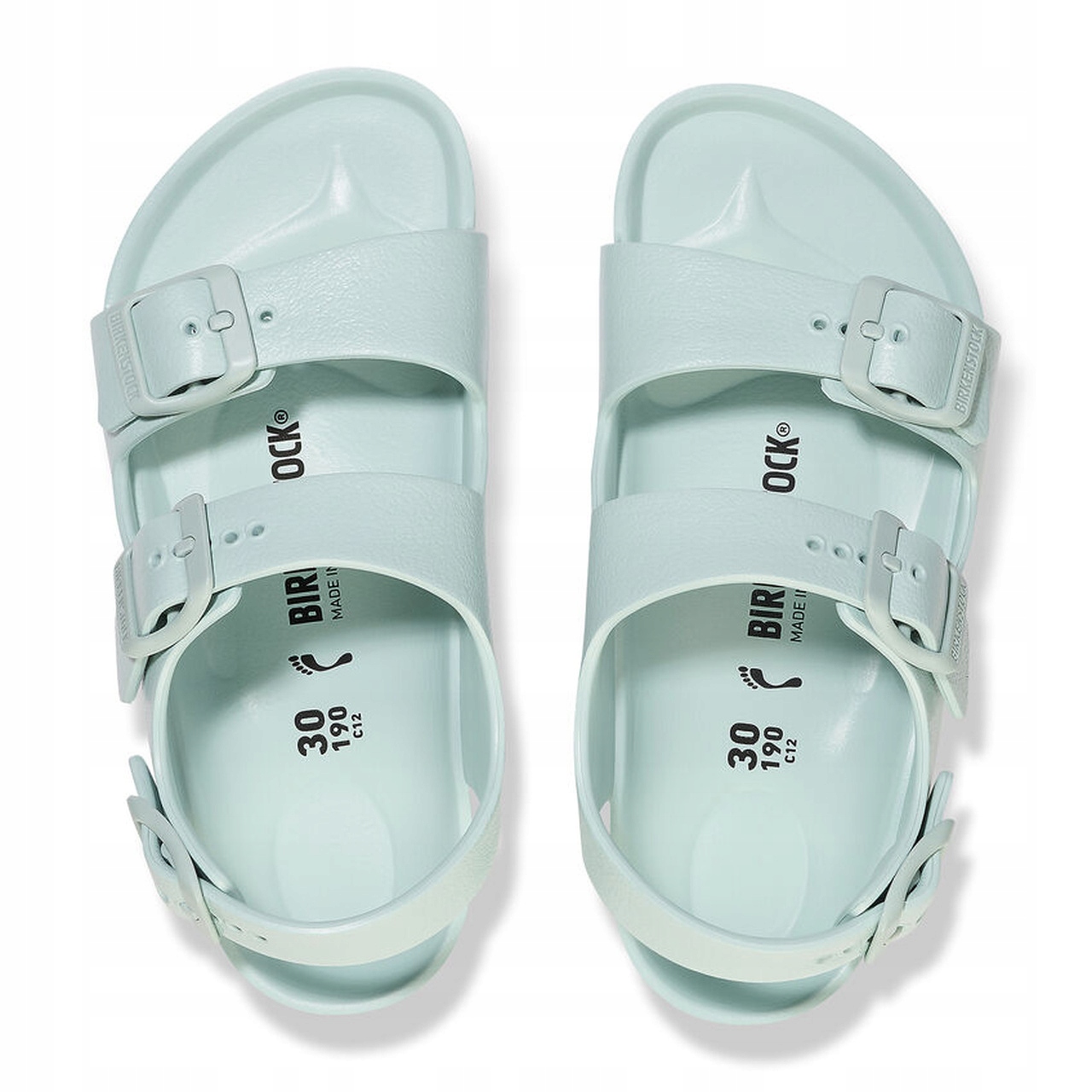 Birkenstock Sandały Dziecięce Milano Eva Surf Green 28 Rozmiar (new) 28