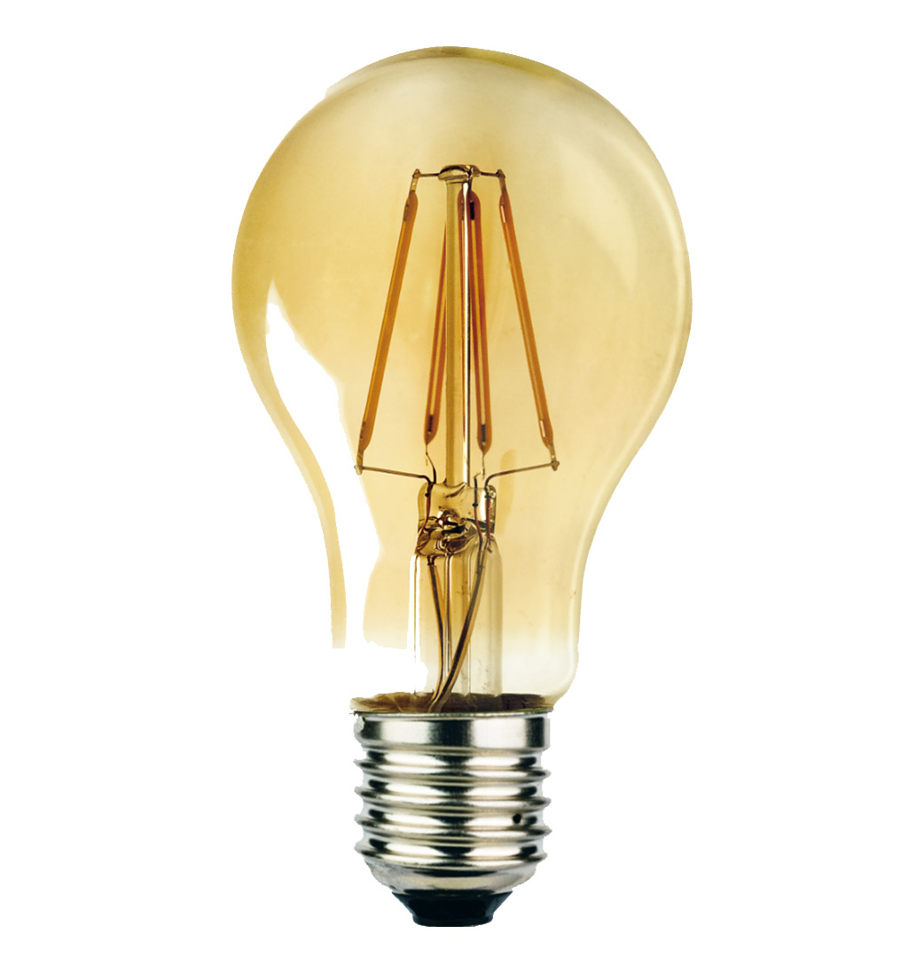 

Żarówka dekoracyjna Led Filament Cog A60 E27 9W