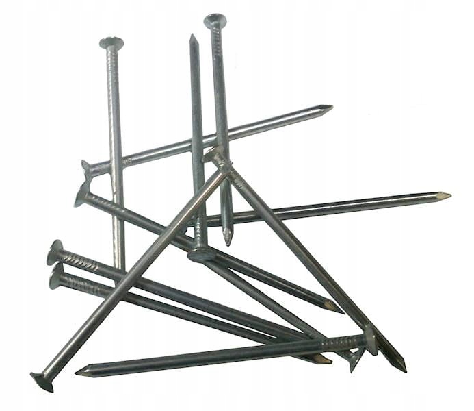 GWOŹDZIE BUDOWLANE CIESIELSKIE OCYNK 1.4X20MM 1KG