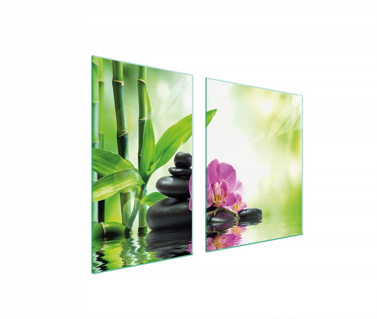Skleněná Deska A Krájecí Deska 100x52 Orchidej Tvrzené Sklo