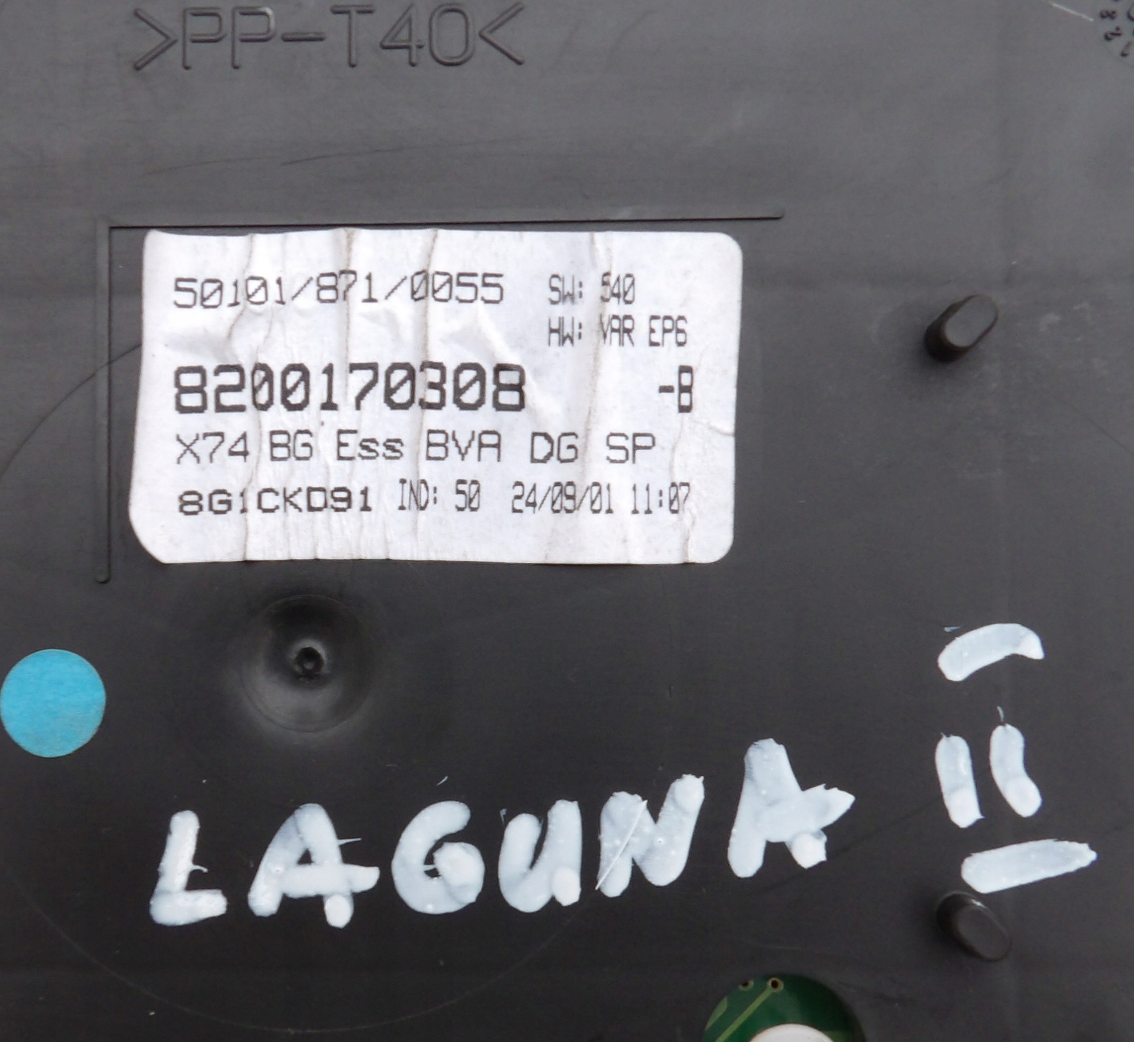 renault LAGUNA II 2 3.0 V6 спидометр часы