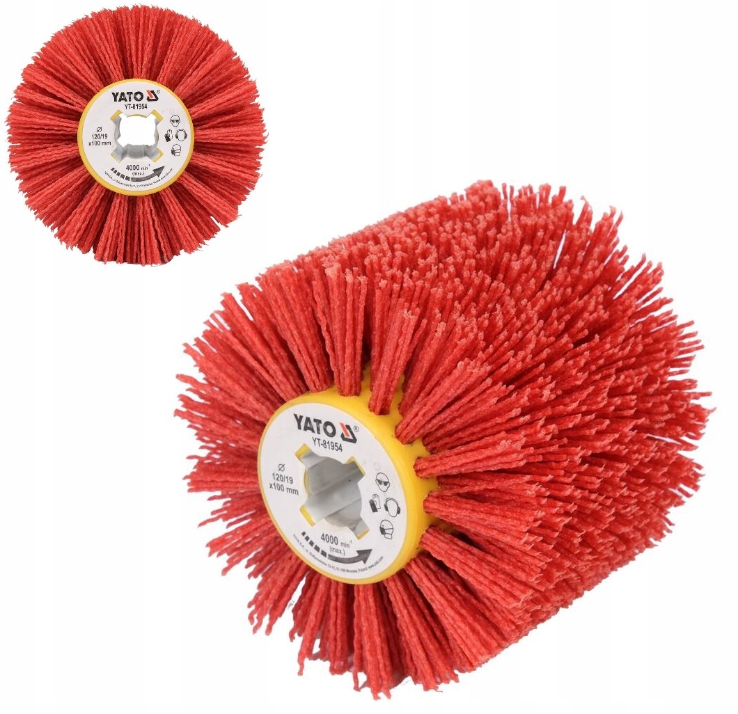 Kartáč Pvc Hřeben Pro YT-81953 Saténovač Válcové Brusky YT-81954