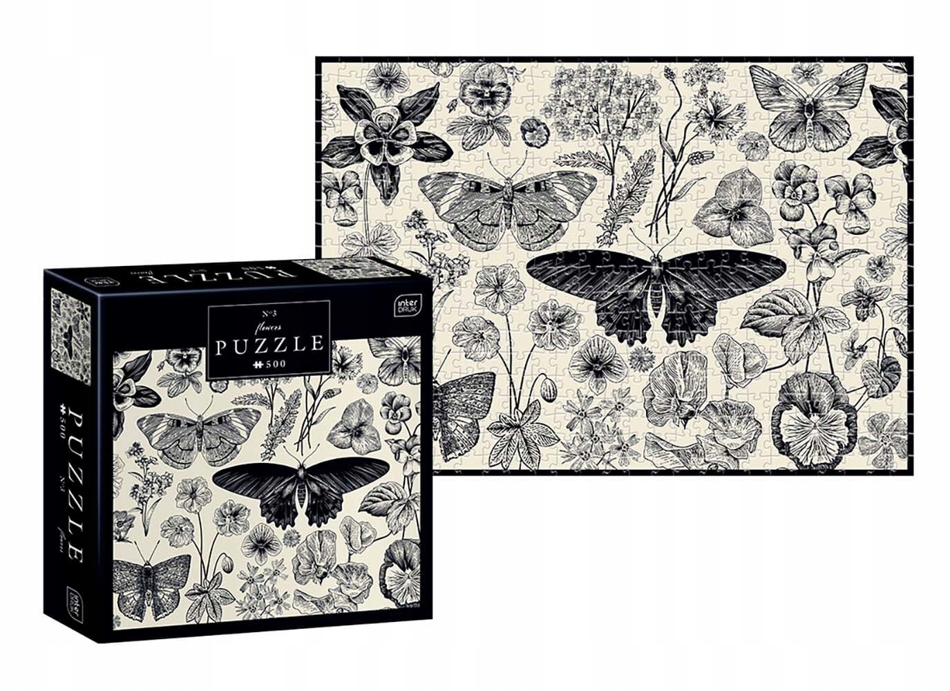 

Interdruk Puzzle 500 Flowers 3