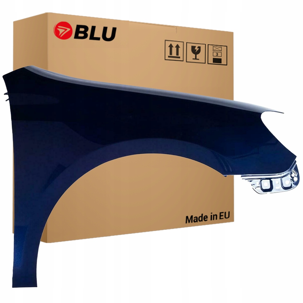 Blu Blatník Vw Golf VI 6 LD5Q pravý modrý 08-16 přední hatchback pozink