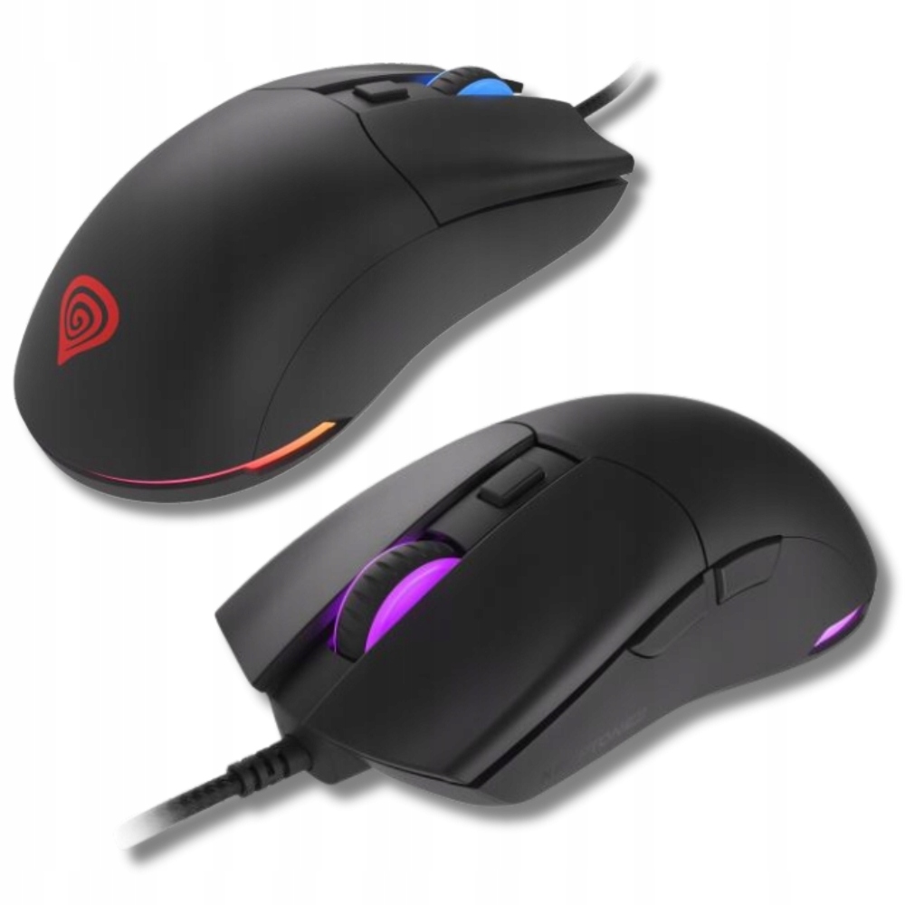 Herní počítačová Myš Rgb podsvícená optická Přesnost