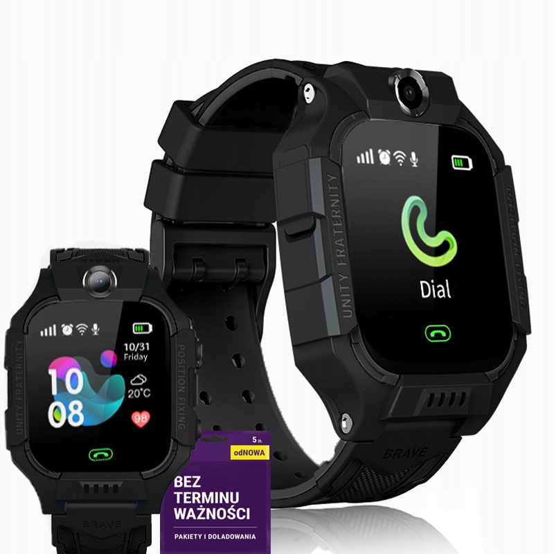 

Smartwatch Dla Dzieci Zegarek Aparat Gps Sim