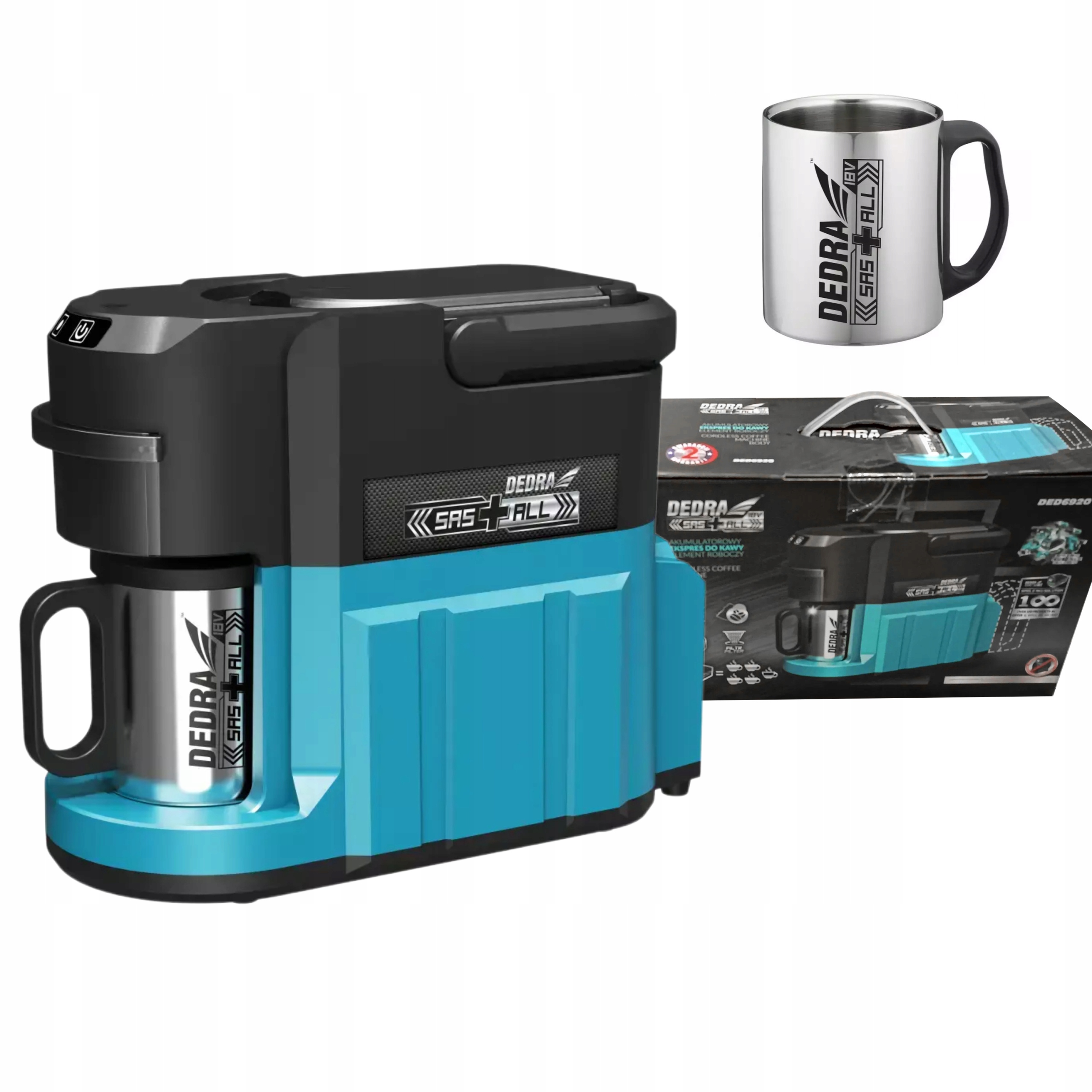 DEDRA AKUMULATOROWY EKSPRES DO KAWY DED6920+KUBEK