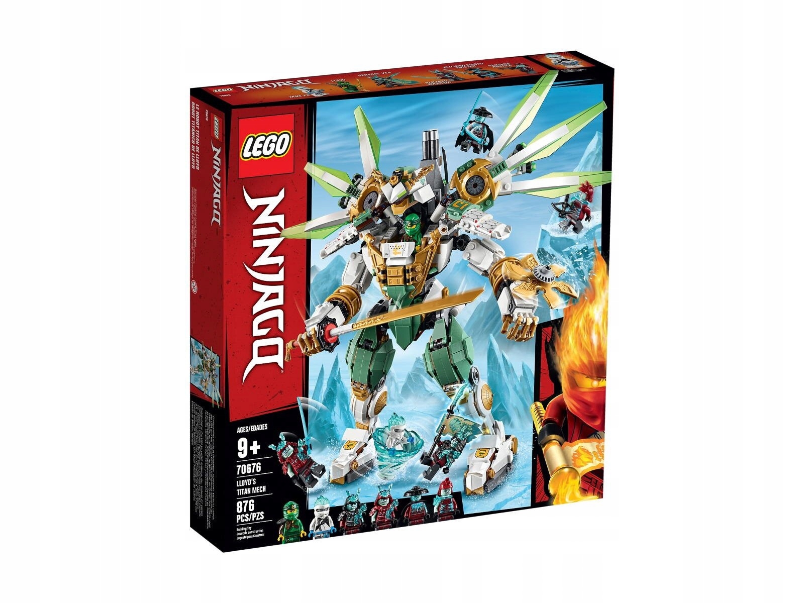 Lego Ninjago 70676 Lloydův mechanický titan Nové