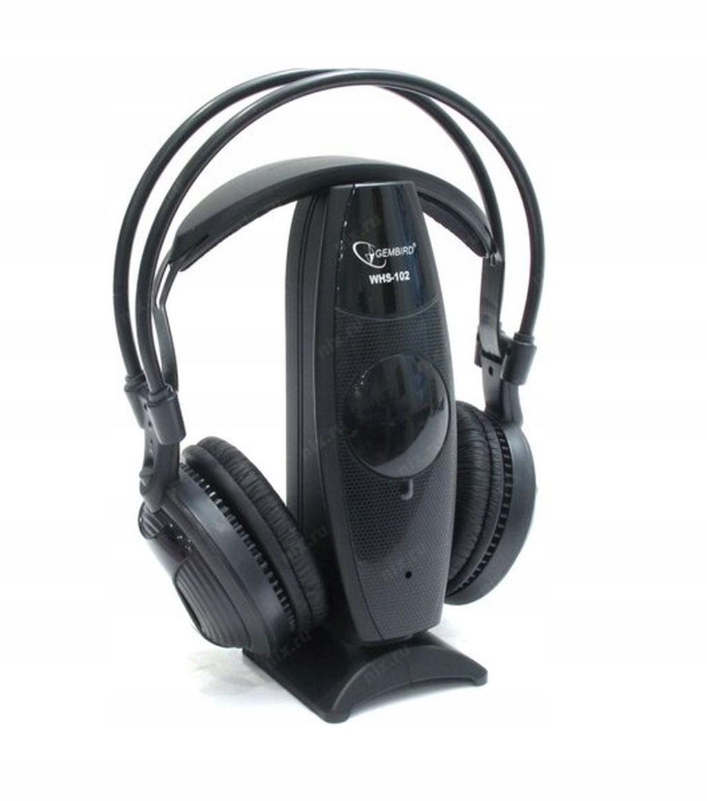 Sluchátka Bezdrátová Gembird WHS-102 Uhf Stereo