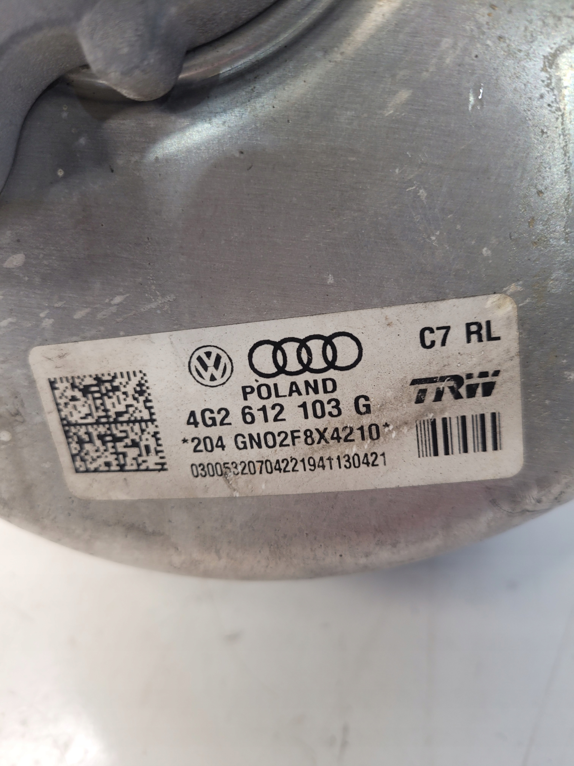 servo Servofreno AUDI A6 C7 A7 4G2612103G UK