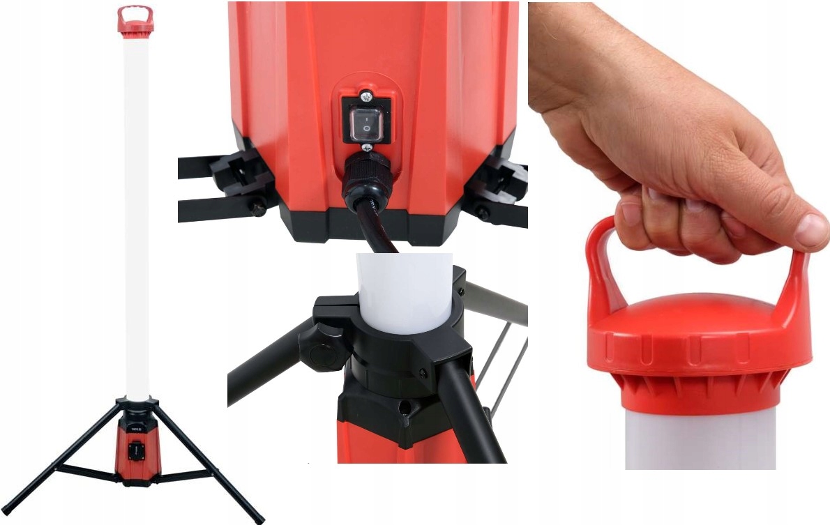 100W СВІТЛОДІОДНИЙ СВІТИЛЬНИК ДЛЯ МАЙСТЕРНІ ЗІ ШТАТИВОМ 360° 7500LM