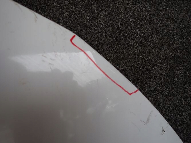 FORD TRANSIT MK8 VIII fender right front front