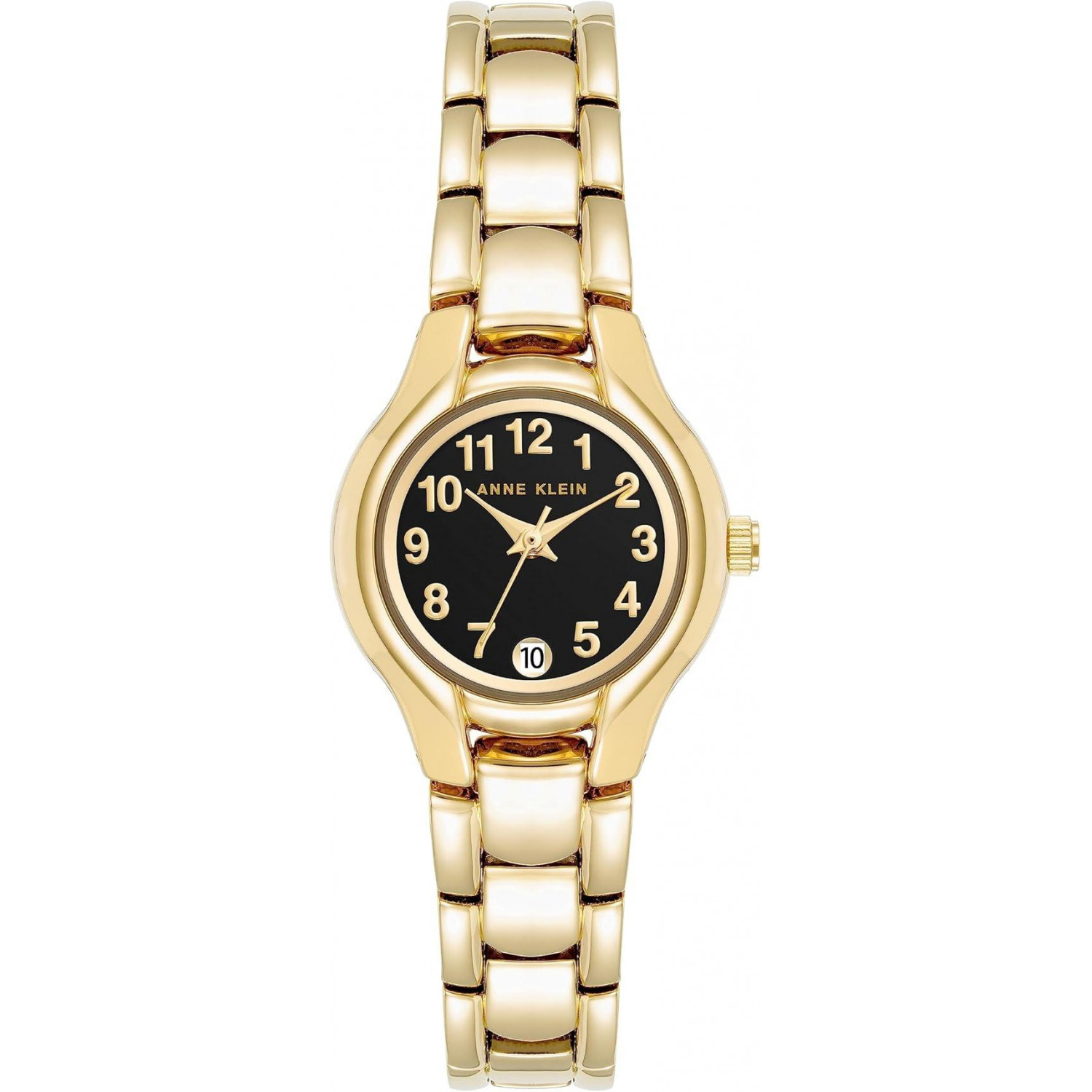 Dámské hodinky Anne Klein 10-6776BKGP zlaté