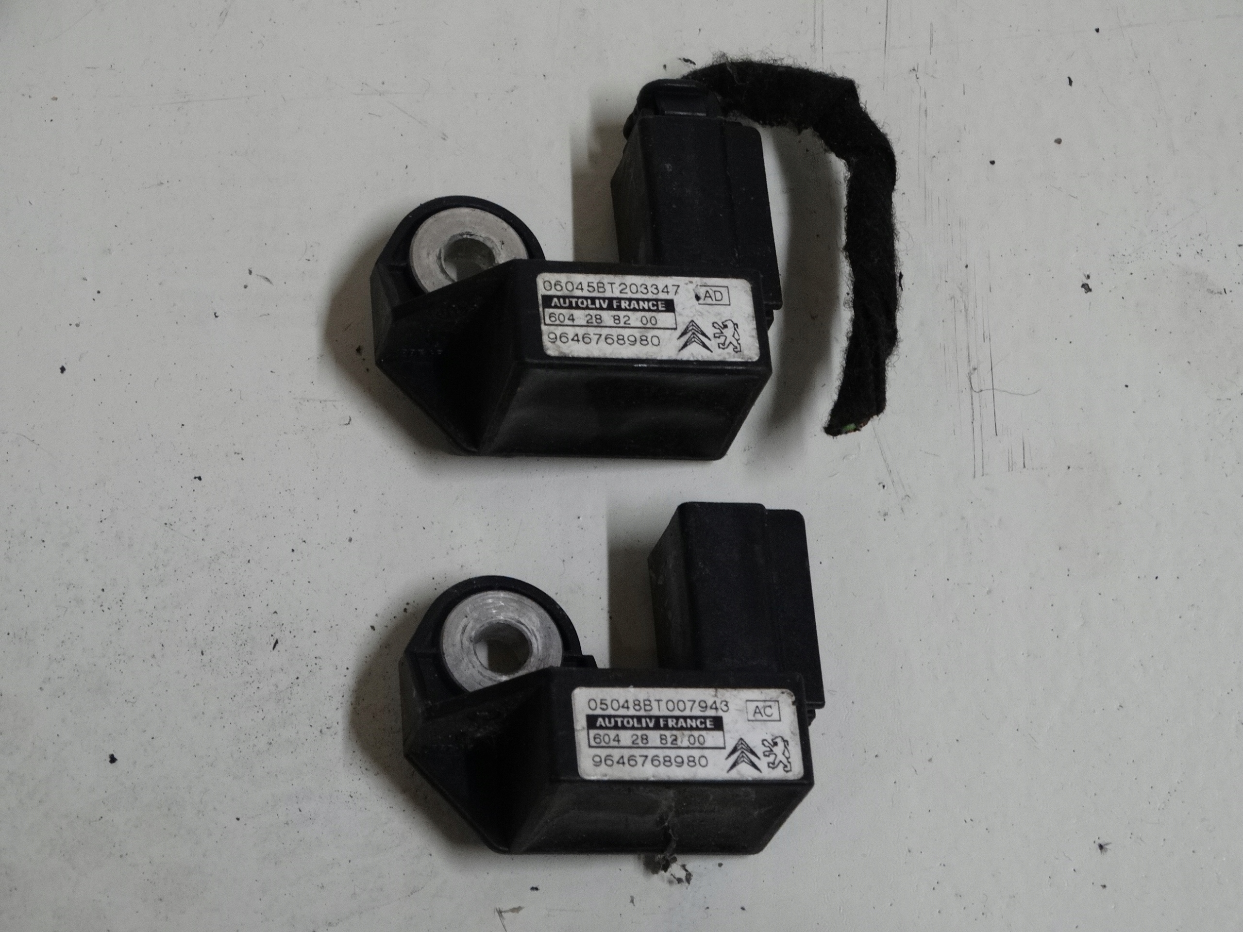 CITROEN C4 1.6 HDI Crashsensor Drucksensor 9646768980
