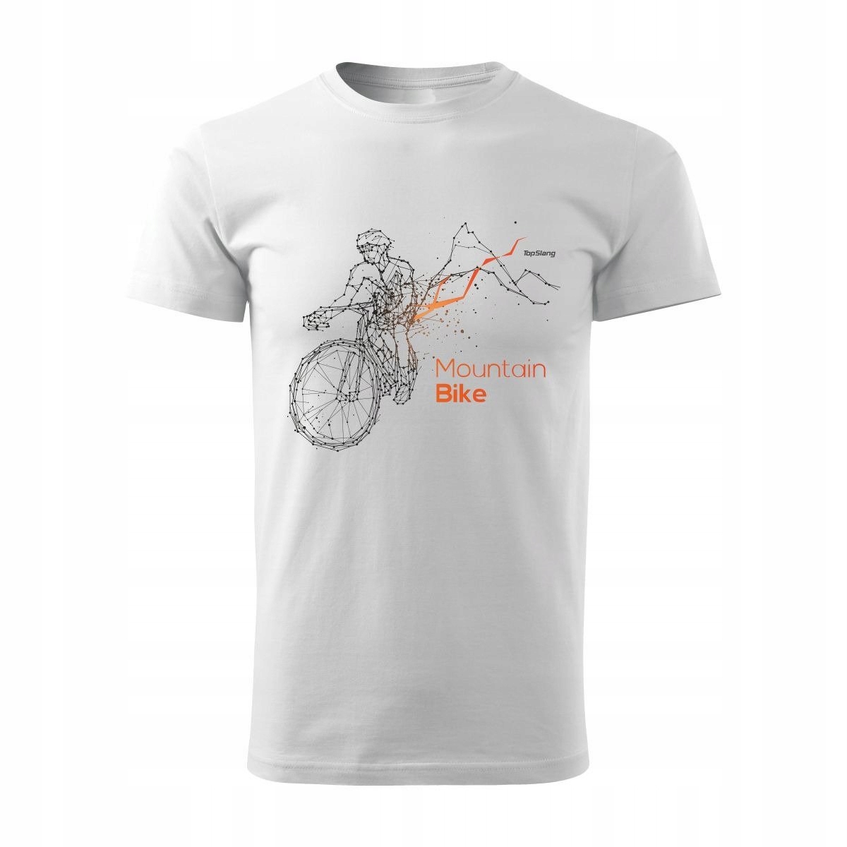 

Koszulka rowerowa Mtb mountain bike męska biała