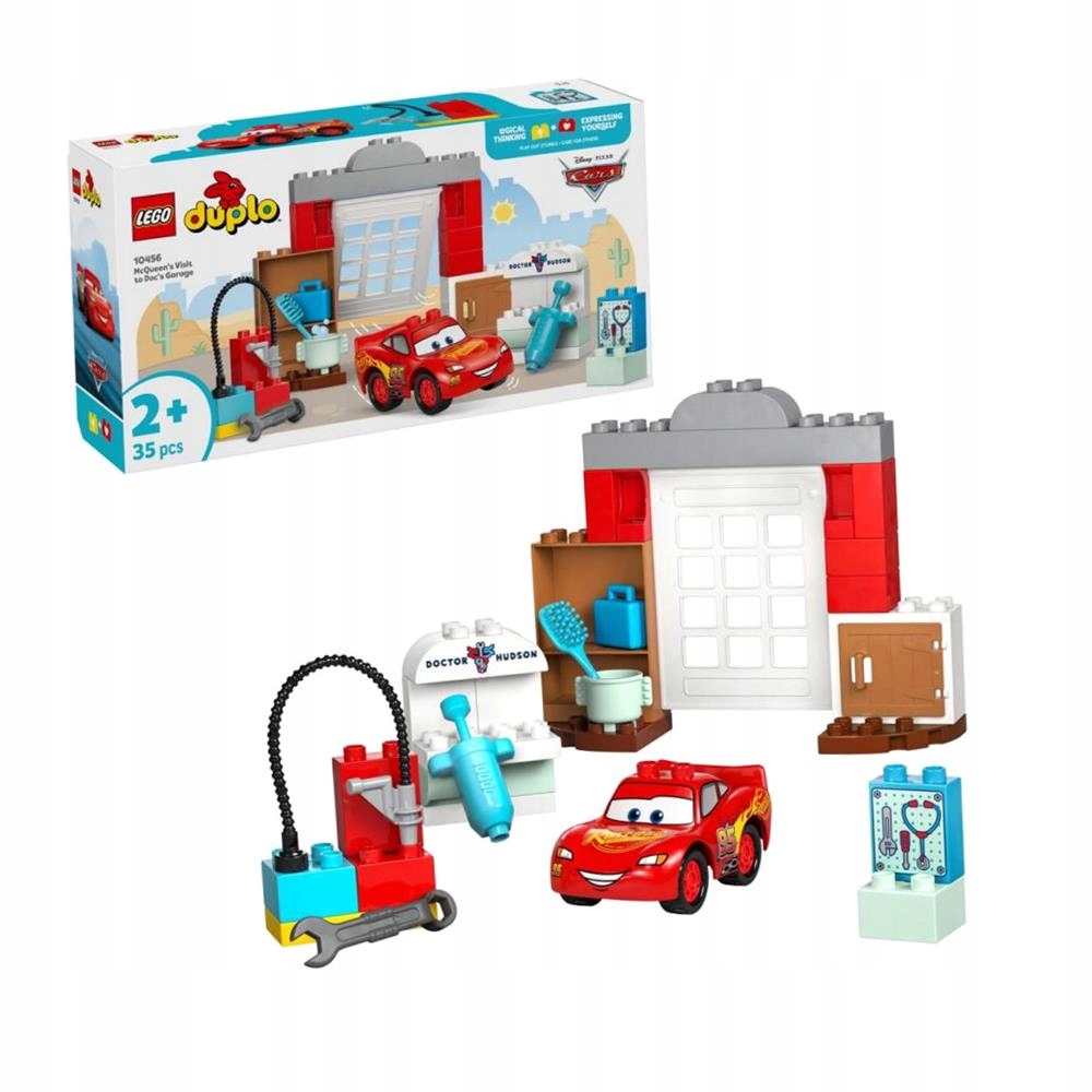 Lego(r) Duplo 10456 Návštěva Mcqueena V Dílně