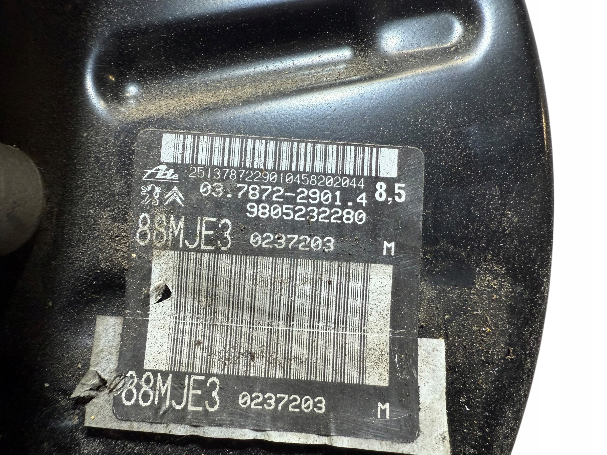 Servo SERVO bremsen Pumpe Brems- 9805232280 CITROEN JUMPY III