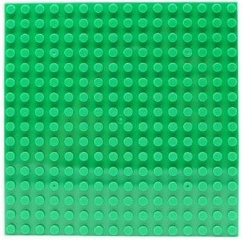 

płyta konstrukcyjna 20x20 piny Zielona 16x16 cm