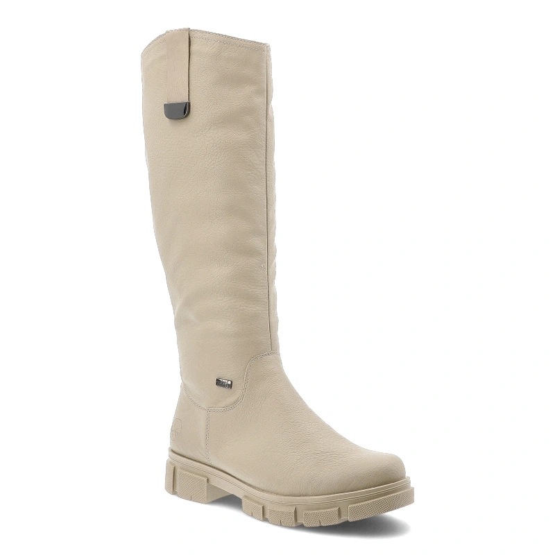 Dámské kozačky Rieker, béžové, Y7190-60 Beige