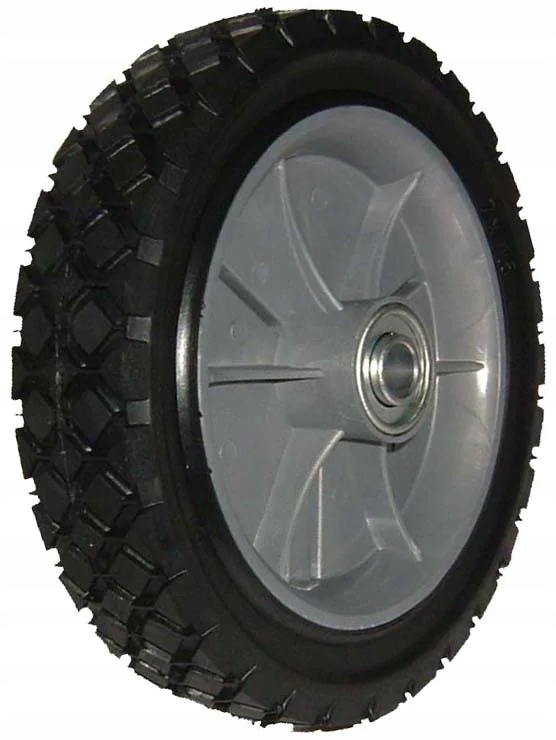 Колесо универсального газонокосилки 150мм пластиковое ПОДШИПНИКОВОЕ 12.7 X 28.6 мм резина