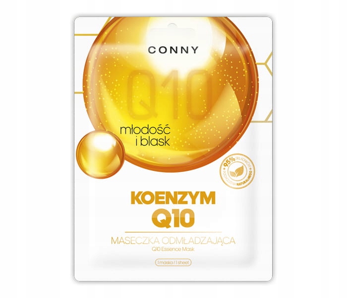

Conny Odmładzająca Maska w Płacie Koenzym Q10