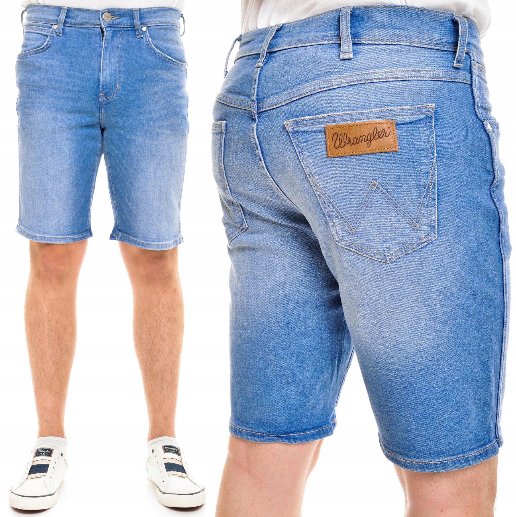 

Wrangler spodenki Jeans blue Denim Shorts W30