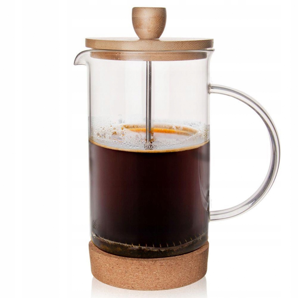 

French Press Zaparzacz kawy tłokowy Szklany 1 l