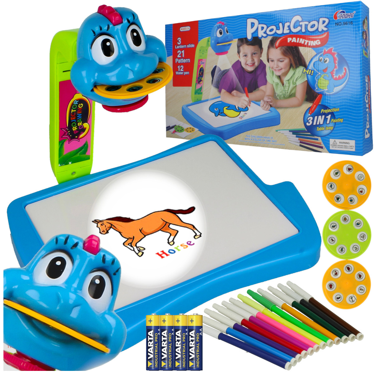 PROJEKTOR RZUTNIK DO NAUKI RYSOWANIA ZE SLAJDAMI Marka Stator