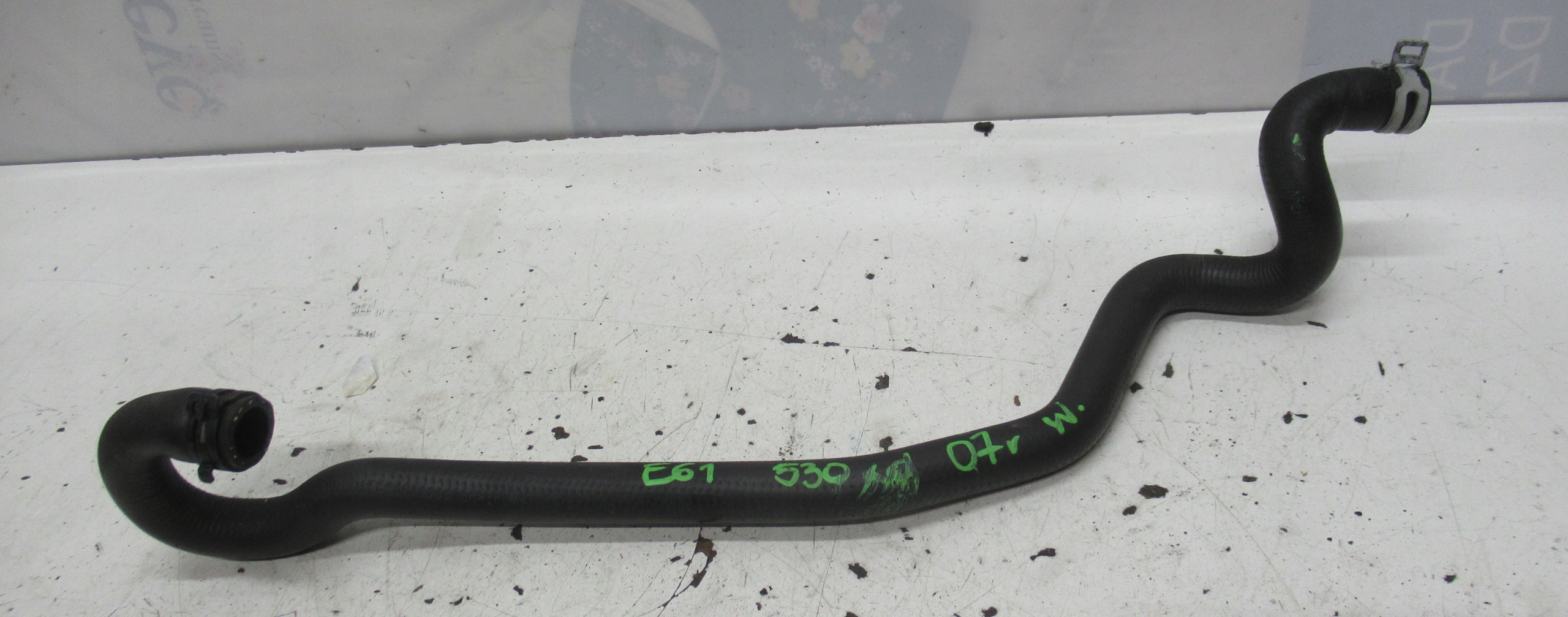 BMW E61 07R 3.0 D cijev crijevo prijenos vode 6917410