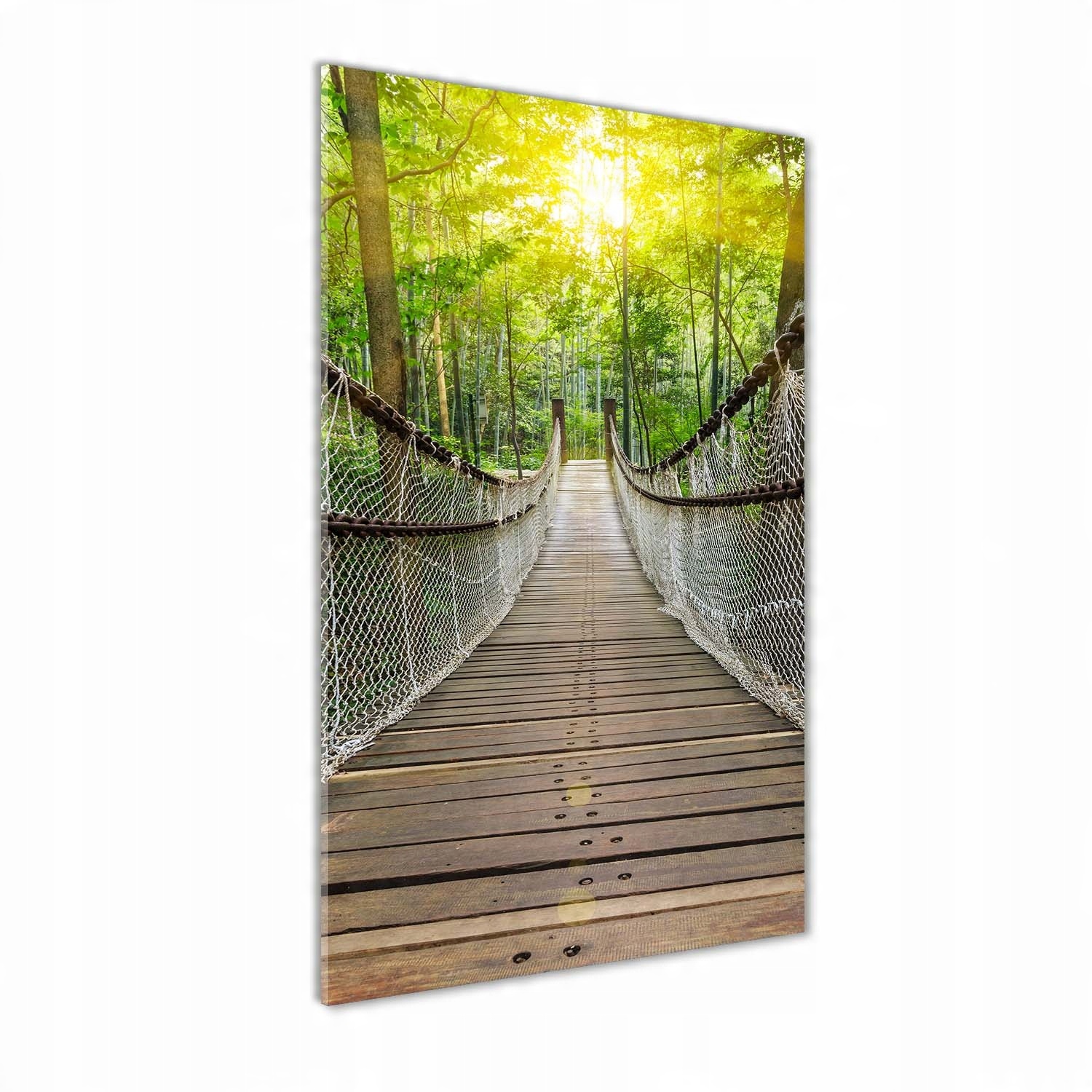 

Foto obraz szkło hartowane Most wiszący 60x120 cm