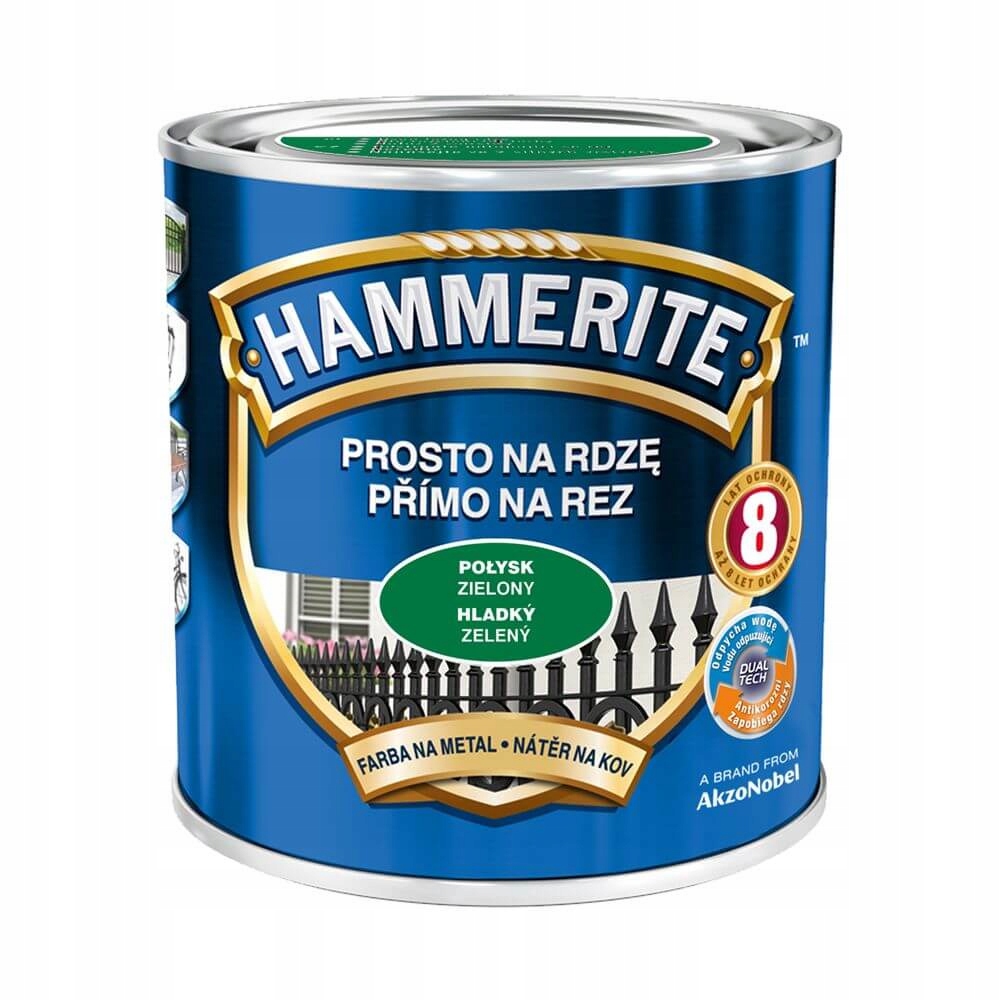 

Hammerite Połysk Zielony 0,7 L