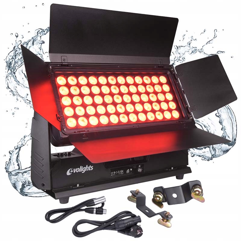 Naświetlacz zewnętrzny Evolights 60x10W RGBW LED IP65